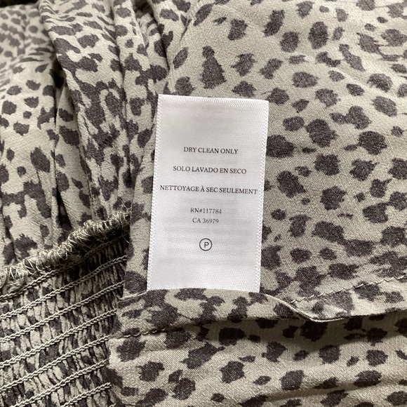 Rails Karla Olive Lynx Mini Dress - Picture 5 of 7